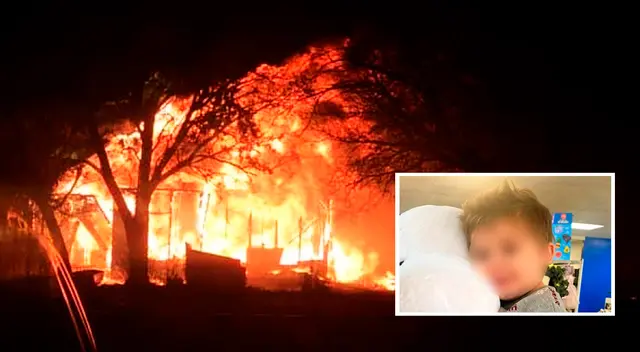 La casa se quemó por completo, con su auto y todo lo que construyeron allí durante ese tiempo. La casa se quemó por completo, con su auto y todo lo que construyeron allí durante ese tiempo.