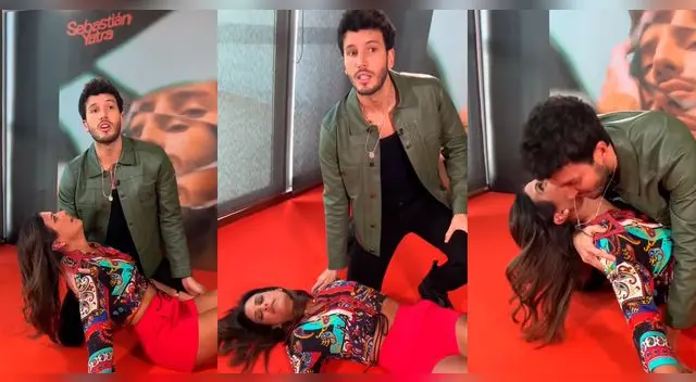 Sebastián Yatra y María Copello juntos en Instagram.