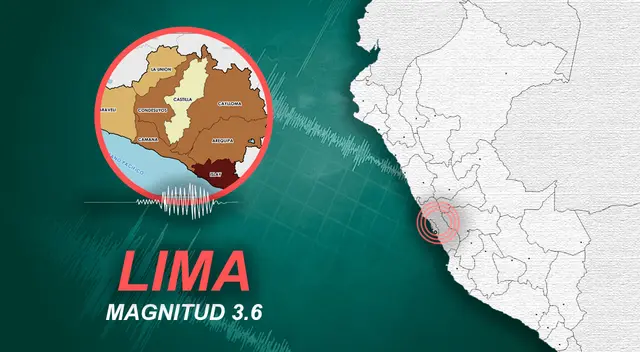 Sismo en Lima remeció esta noche