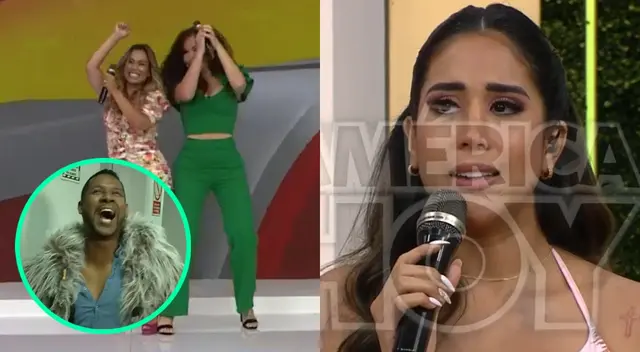 Ethel Pozo, Janet Barboza y Giselo fueron los encargados de darle la bienvenida al público de América Hoy con una locación completamente renovada