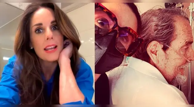 Rebeca Escribens feliz porque su padre pudo recuperarse pronto.