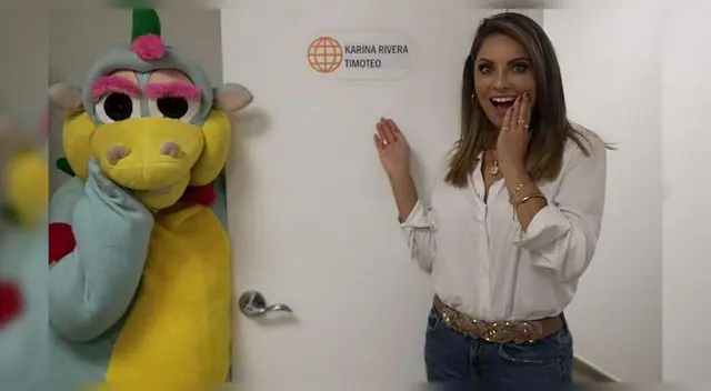 Karina Rivera y Timoteo regresan a la TV