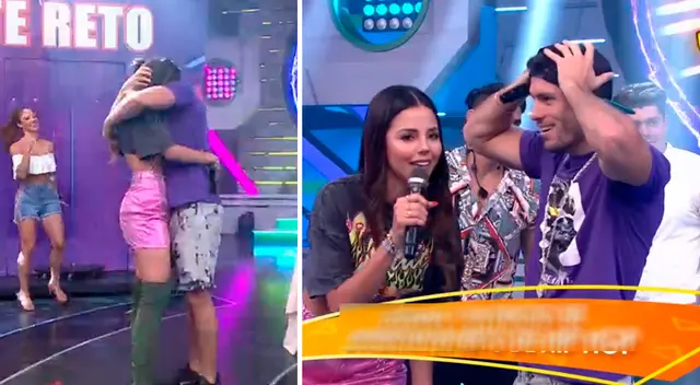 Luciana y Patricio se dijeron de todo en reto. Luciana y Patricio se dijeron de todo en reto.