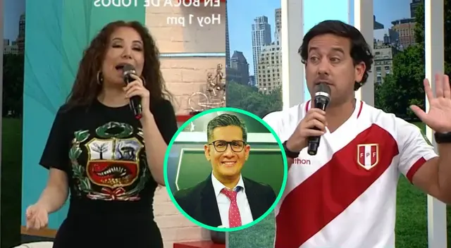 Janet Barboza se mostró indignada al escuchar los comentarios de Óscar del Portal, y pidió que su compañero lo reemplace. Janet Barboza se mostró indignada al escuchar los comentarios de Óscar del Portal, y pidió que su compañero lo reemplace.