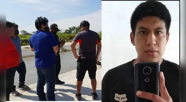 Policías sacaron los cuerpos del canal de regadio.