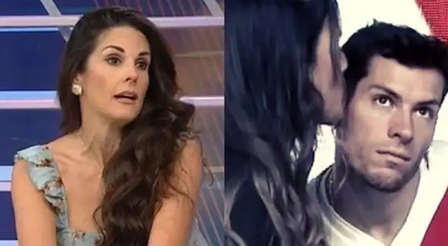 La conductora Rebeca Escribens se burló de Patricio Parodi y Luciana Fuster por fingir que aún no son pareja ante cámaras, cuando ya