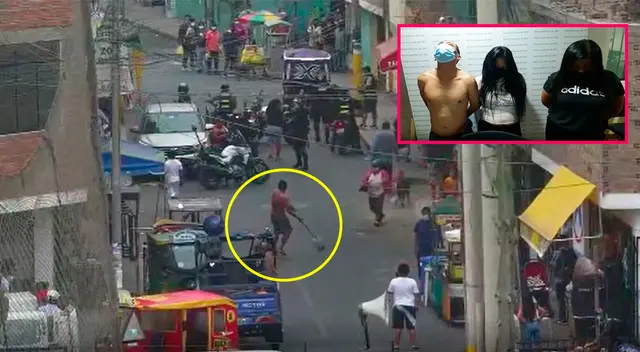 Hermanos detenidos por agredir a la PNP. Hermanos detenidos por agredir a la PNP.