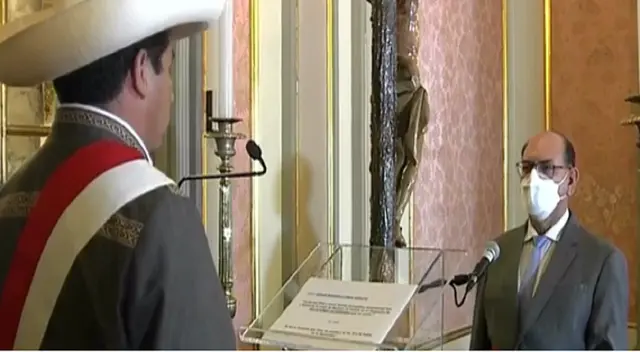 César Landa Arroyo juramentó como ministro de Relaciones Exteriores