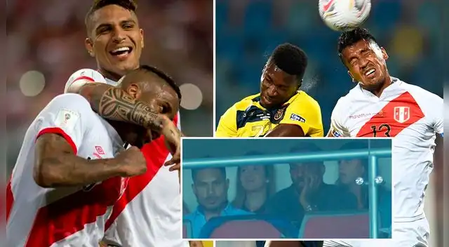 Paolo Guerrero y Jefferson Farfán asistieron al Estado para alentar a Perú.