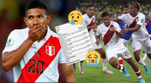 Hincha apostó 500 soles a favor de Perú y terminó perdiendo tras empate ante Ecuador