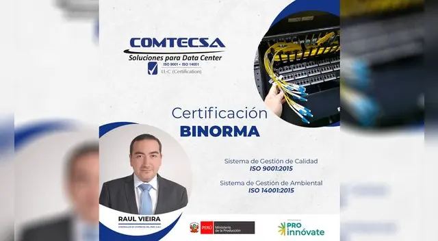 Comtecsa espera posicionarse entre las principales empresas de mantenimiento de Data Center . Foto: difusión Comtecsa espera posicionarse entre las principales empresas de mantenimiento de Data Center . Foto: difusión
