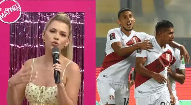 Las conductoras de América Hoy celebraron el empate de Perú con Ecuador, y Brunella Horna contó cómo la pasó en el estadio nacional con el clan Acuña.