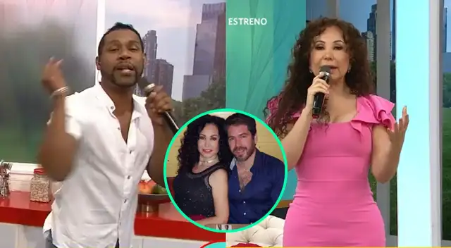 Al conversar de lo que ocurre entre Gian Marco y la cantante de Pandora, Edson Dávila le mandó su 'chiquita' a Janet Barboza sobre su novio. ¡Uy!