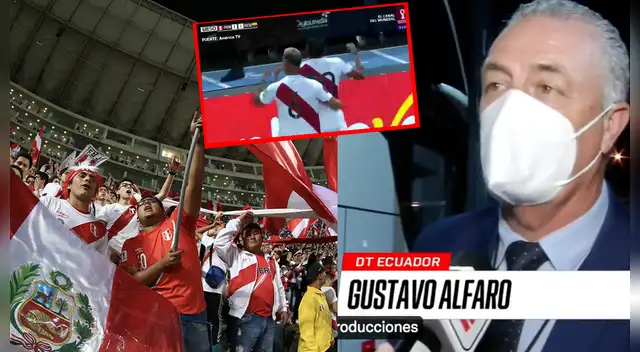 Esto dijo Gustavo Alfaro sobre la hinchada peruana.