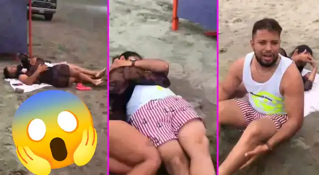 El hombre fue encontrado en la playa con su amante.