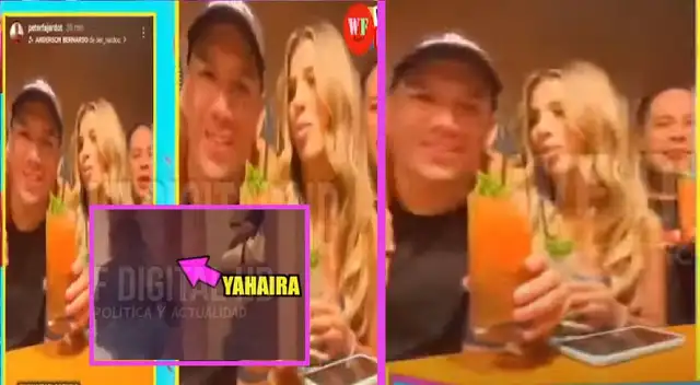 Peter Fajardo es el nuevo amigui de Yahaira Plasencia y salen de fiesta.