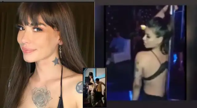 Angie Jibaja vuelve a los escenarios y se cae frente a todo el público Angie Jibaja vuelve a los escenarios y se cae frente a todo el público