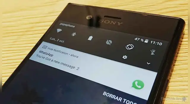 Para hacereste truco debes tener actualizado el WhatsApp.