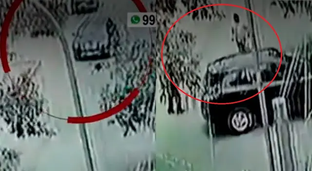 Delincuentes a bordo de una camioneta merodeaban la zona en búsqueda de su víctima Delincuentes a bordo de una camioneta merodeaban la zona en búsqueda de su víctima