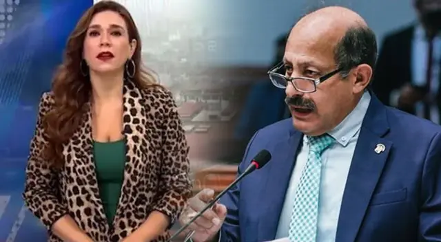 Verónica Linares cuestiona a Héctor Valer. Verónica Linares cuestiona a Héctor Valer.