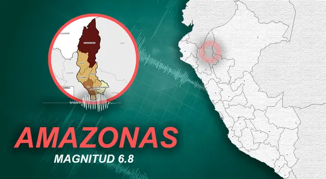 Fuerte sismo en Amazonas. Fuerte sismo en Amazonas.