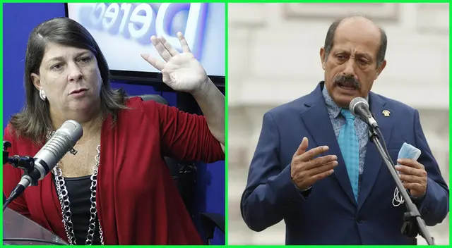 Rosa María Palacios en entrevista con Héctor Valer.