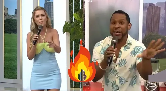 Brunella Horna se enfrentó a Edson Dávila al hablar del valor de sus cirugías, y le dio con palo al echarlo EN VIVO. Brunella Horna se enfrentó a Edson Dávila al hablar del valor de sus cirugías, y le dio con palo al echarlo EN VIVO.