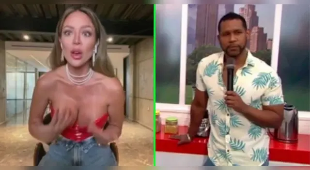 Sheyla Rojas fue troleada EN VIVO por Edson Dávila.