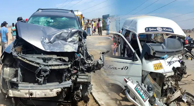 16 personas se encuentran heridas tras choque, y dos menores de 2 y 17 años terminaron con fracturas.