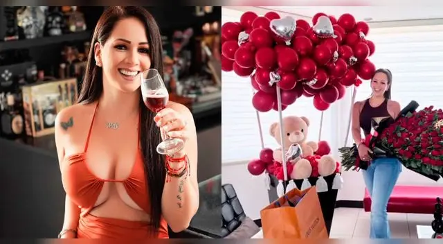 Melissa Klug emocionada por celebrar sus 38 años.