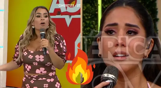 Ethel Pozo aún no olvida que Melissa Paredes no le haya informado de su presunta separación de su ampay y así lo demuestra