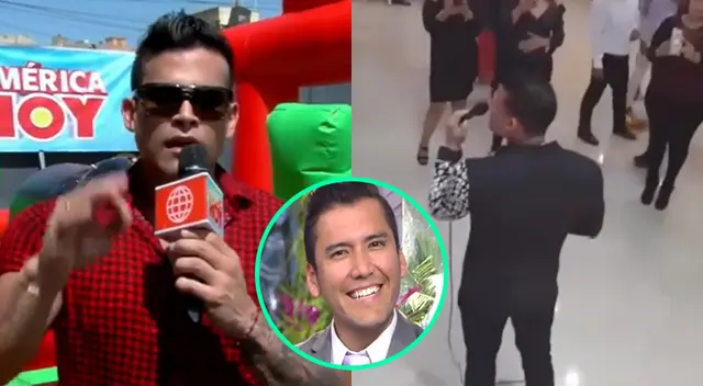 Los conductores de América Hoy le recordaron a Christian Domínguez su llamativo video desafinando, y él se mostró incómodo al tratar de defenderse. Los conductores de América Hoy le recordaron a Christian Domínguez su llamativo video desafinando, y él se mostró incómodo al tratar de defenderse.