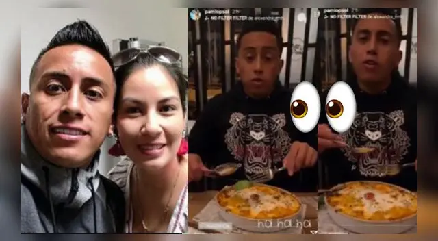 Christian Cueva acudió a lujoso restaurante con su esposa. Christian Cueva acudió a lujoso restaurante con su esposa.
