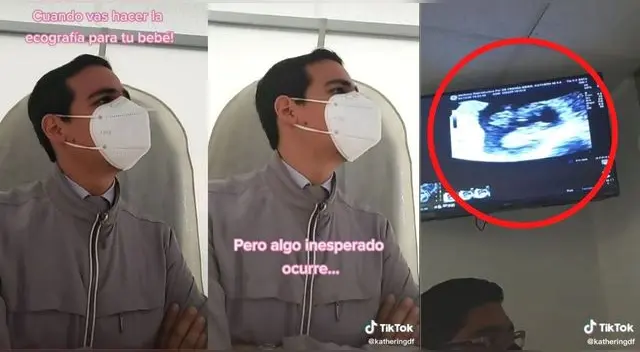 Un hombre tuvo un particular reacción al enterarse que tendrá tres hijos por lo que es viral en redes sociales.