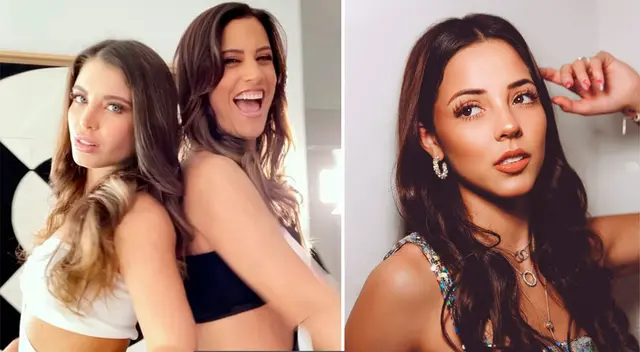 María Pía demuestra su amistad con Flavia Laos. María Pía demuestra su amistad con Flavia Laos.