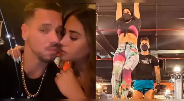 Melissa Paredes y Anthony Aranda no se despegan ni para ir al gimnasio. Melissa Paredes y Anthony Aranda no se despegan ni para ir al gimnasio.