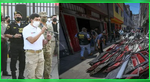 Alfonso Chávarri lidera primer operativo contra el robo de autopartes.