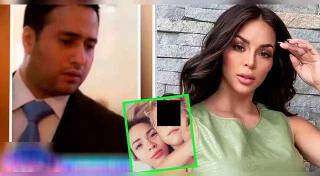 Sheyla Rojas feliz porque Sir Winston se preocupa por la salud de su pequeño Antoñito.