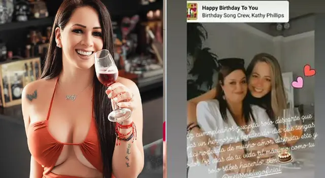 Melissa Klug revela la buena relación con la mamá de Jesús Barco
