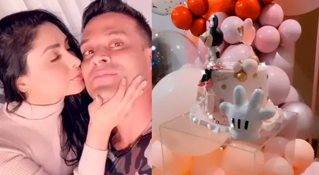 El cantante Christian Domínguez y su pareja Pamela Franco le organizaron su fiesta a María Cataleya a un mes de cumplir un año. El cantante Christian Domínguez y su pareja Pamela Franco le organizaron su fiesta a María Cataleya a un mes de cumplir un año.