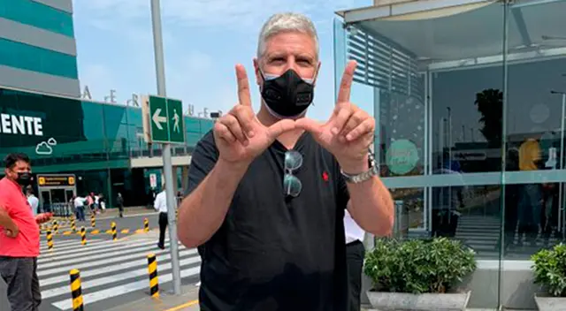 El técnico Alvaro Gutiérrez ya está en Lima y lo presentan en Lunes
