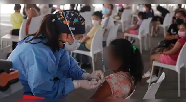 Así se llevó a cabo la vacunación a niños de 5 a 11 años en el Parque de la Exposición.