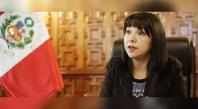 Mirtha Vásquez tras renunciar a la Presidencia del Consejo de Ministros.