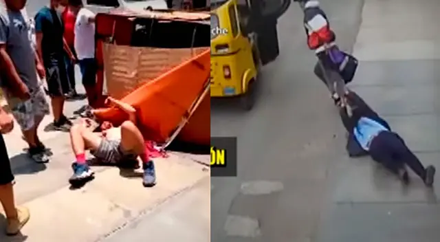 Delincuentes arrastraron a joven para robarle sus pertenencias Delincuentes arrastraron a joven para robarle sus pertenencias