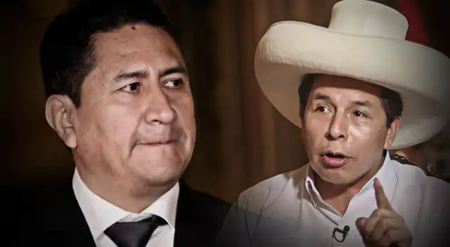 Vladimir Cerrón se dirigió directamente hacia el presidente Pedro Castillo y le pidió no renunciar.