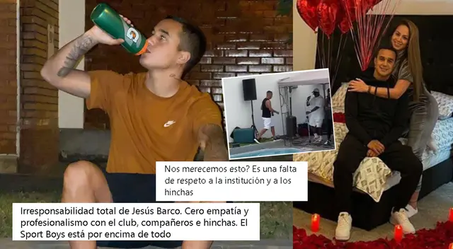 Jesús Barco utilizó sus redes sociales para disculparse con los hinchas del Sport Boys.