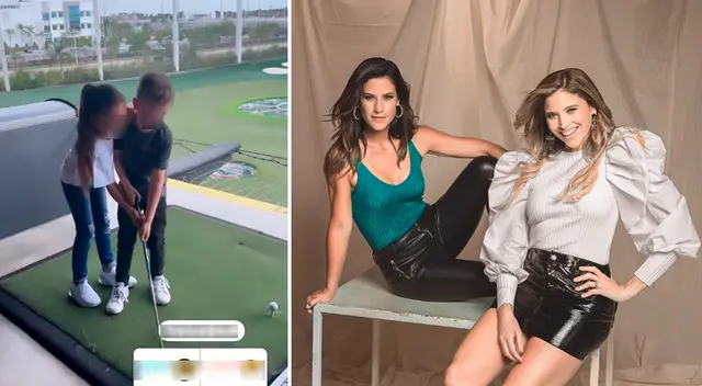 María Pía y su hermana Anna Carina emocionados por sus hijos. María Pía y su hermana Anna Carina emocionados por sus hijos.