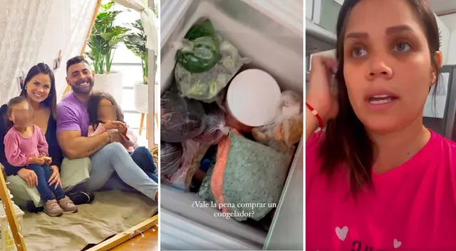 Andrea San Martín sorprende al enseñar su almacén de comida. Andrea San Martín sorprende al enseñar su almacén de comida.