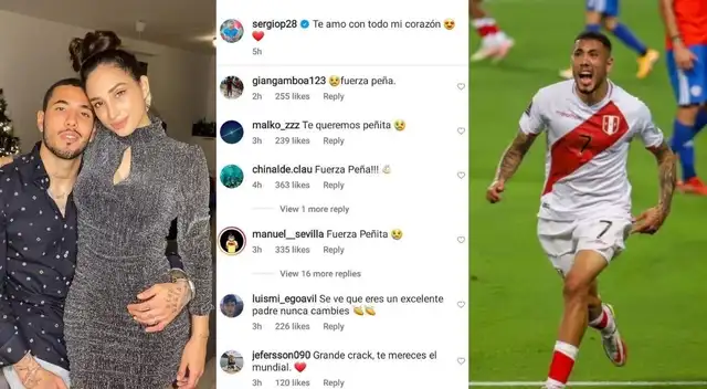 Sergio Peña sufre por ampay de esposa Valery