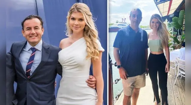 Brunella Horna dio a conocer que la diferencia de edad con Richard Acuña no le gustó mucho a su papá al inicio, pero ahora se llevan muy bien.